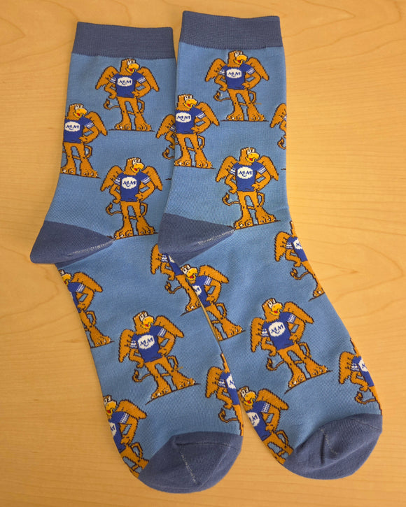 MMC Griffy Mascot Socks